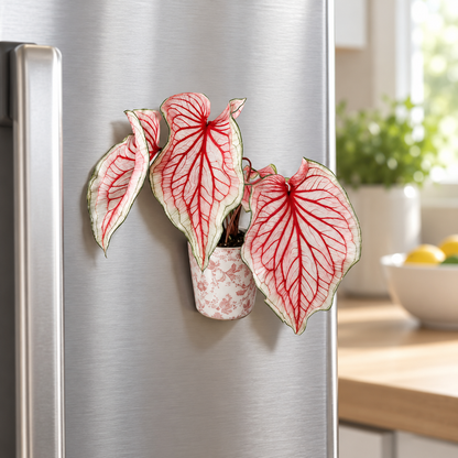 Rotating Leaf Fridge Magnet – Style A