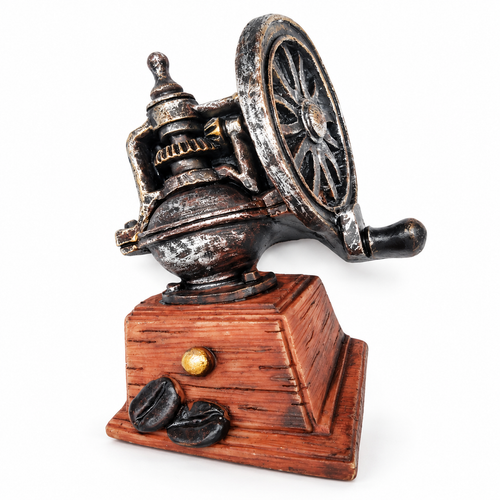 Vintage Manual Coffee Grinder Fridge Magnet