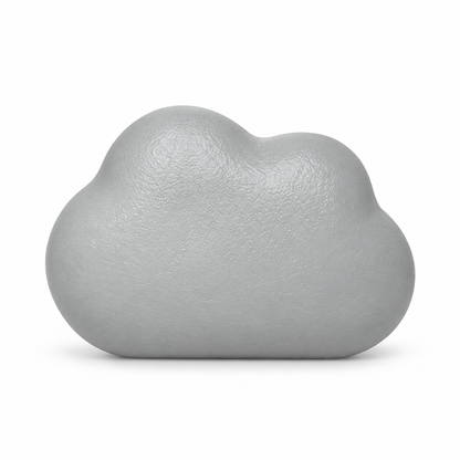 Gray Cloud Fridge Magnet