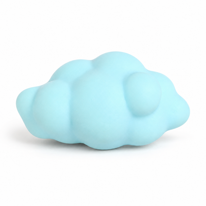 Blue 3D Cloud Fridge Magnet