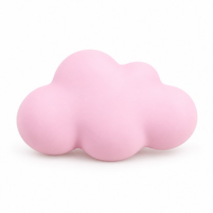 Pink 3D Cloud Fridge Magnet